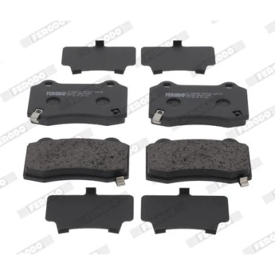 Immagine di FERODO FDB5359 Kit pastiglie freno con segnalatore acustico usura TESLA: Model S, X