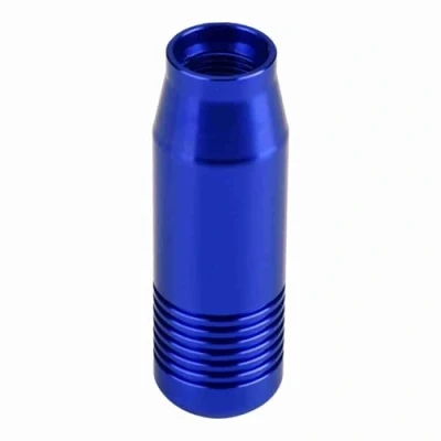 Immagine di Suuonee Pomello del cambio, 8,5 cm Manopola cambio manuale in lega di alluminio per auto cambio(Blu)