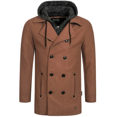 Immagine di Indicode Jeans Cappotto corto, Uomo, Taglia: Medium, Camel