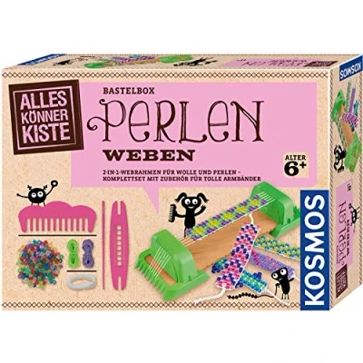 Immagine di KOSMOS Perlen weben Natale Telaio 2 in 1, Colore Kit per bricolage, 604387