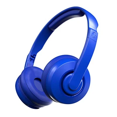 Immagine di Skullcandy Cassette Cuffie Wireless On Ear con Microfono, 22 Ore di Autonomia, Compatibili iPhone, Android e Dispositivi Bluetooth Blu
