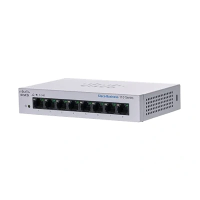Immagine di Cisco Business CBS110 8T D Unmanaged Switch 8 porte GE Desktop Ext PS Limited Lifetime Protection (CBS110 D)