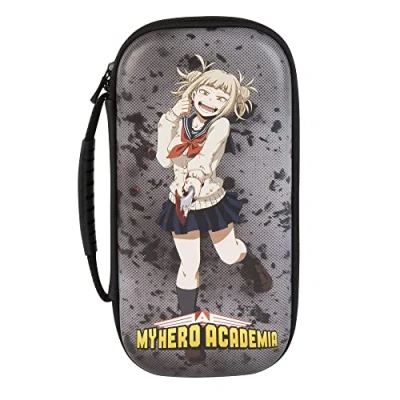 Immagine di Konix My Hero Academia Custodia di protezione e trasporto per Nintendo Switch, Switch Lite OLED Alloggio 8 giochi Design Himiko Toga