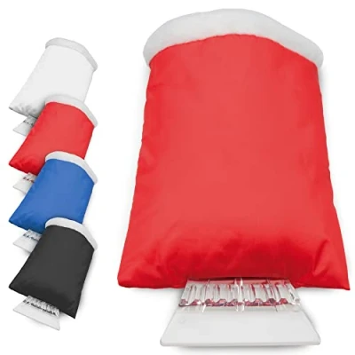 Immagine di ANTEVIA Gratte Glace con Guanto per Pare Brise Auto Più di 10 MODELLI Raschietto a Parabrezza Mufola Giraffa Colore: Rosso (Dasha Rosso)