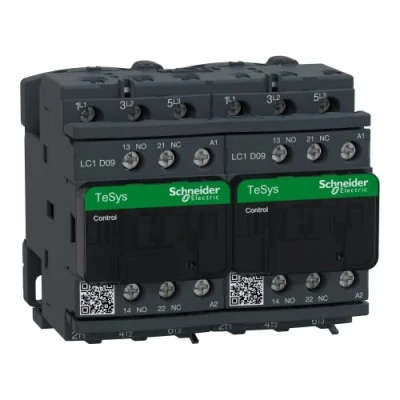 Immagine di Schneider Electric lc2d09p7 contattore 230 V 50/60 Hz, retromarcia Cont 1 NO NC 9 A 50/60h