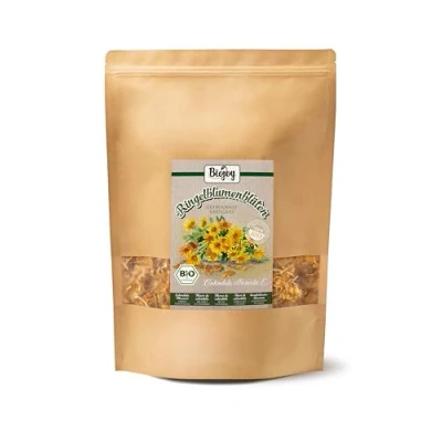 Immagine di Biojoy Fiori di Calendula BIO (250 g), essiccati e interi (Calendula officinalis L.)