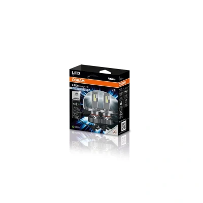 Immagine di OSRAM LEDriving HL EASY INTENSE NXT ≜ H4, lampada LED abbaglianti e anabbaglianti, bianco freddo 6000K, nessun accessorio necessario, solo per uso fuoristrada no ECE, 2 lampade