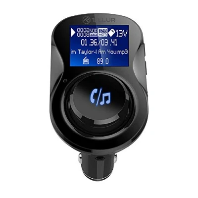 Immagine di Trasmettitore FM Bluetooth per Auto Tellur FMT B3 Nero