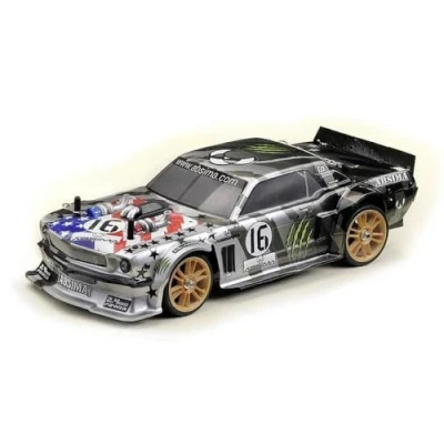 Immagine di Absima Touring Car FIRST STEP SPEED PERFORMANCE FUN MAKER Neon, Grigio Brushless 1:16 Automodello Elettrica Auto da turismo 4WD RtR 2,4 GHz