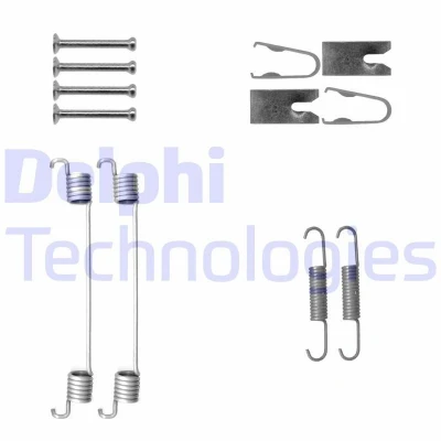 Immagine di DELPHI LY1431 Kit accessori, Ganasce freno FIAT: 500 Hatchback, C Cabrio, RENAULT: CLIO 3, NISSAN: MICRA 3