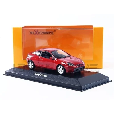 Immagine di Maxichamps 940086520 Ford Puma 1996 Red Auto in miniatura da collezione, scala 1:43, colore: Rosso