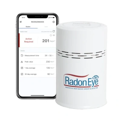 Immagine di Ble Radon Eye Smart rilevatore for Home Owners Using Smartphone App Gas Detector, Europe Version in BQ/&amp; # x33 a5;
