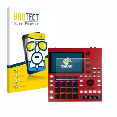 Immagine di brotect Pellicola Protettiva Vetro per Akai MPC One+ Protezione Schermo [Durezza Estrema 9H, Chiaro]