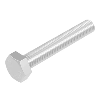 Immagine di SECCARO Viti a testa esagonale, M10 x 65 mm, in acciaio inox V2A VA A2, DIN 933/ISO 4017, esagonali esterni, 20 pezzi