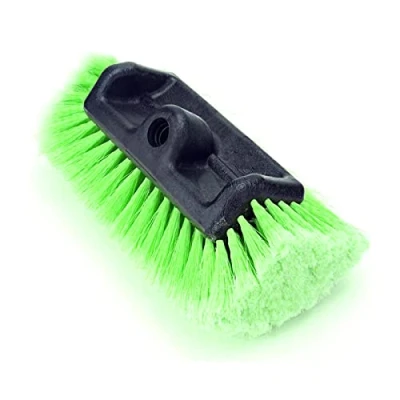 Immagine di Forgrace Spazzola per lavaggio auto da 30,5 cm con setole morbide medie camper, camion, barca, pulizia esterna, della casa, verde Plus