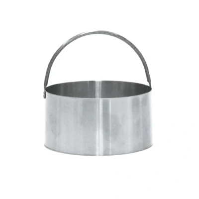 Immagine di Easy Make Set di 3 Formine per Biscotti Rotonde in Acciaio Inossidabile, Argento