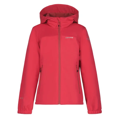 Immagine di Icepeak Kleve JR Unisex Giacca softshell per bambini, Taglia: 164, Himbeere