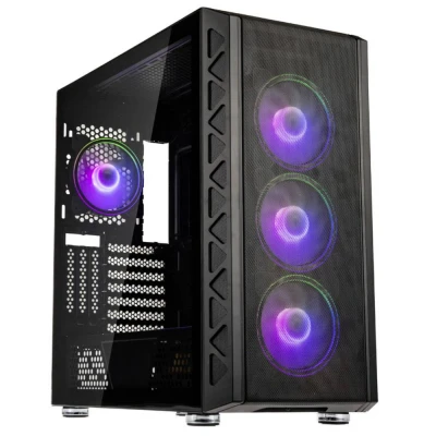 Immagine di Kolink Citadel Mesh ATX Midi Tower Contenitore, PC Case da gioco Nero