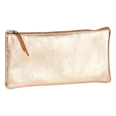 Immagine di Clairefontaine 8700C Trousse piatta in vera pelle, color Rame