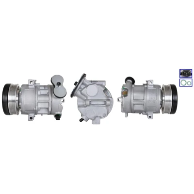 Immagine di LUCAS ACP01161 Compressore Aria Condizionata PAG 46 YF R134a, R1234yf con guarnizioni OPEL: Corsa E Hatchback