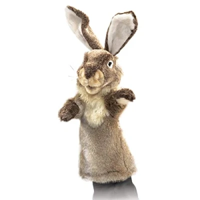 Immagine di Folkmanis Rabbit Stage Puppet