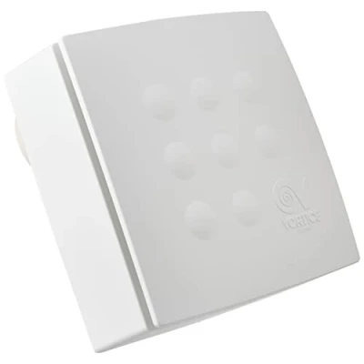 Immagine di Vortice Aspiratore centrifugo per condotti Quadro, Bianco, 1