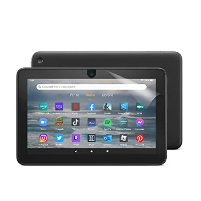 Immagine di NuPro Pellicola di protezione schermo per tablet Amazon Fire 7 (12ª generazione, modello 2022), confezione da 2 pezzi