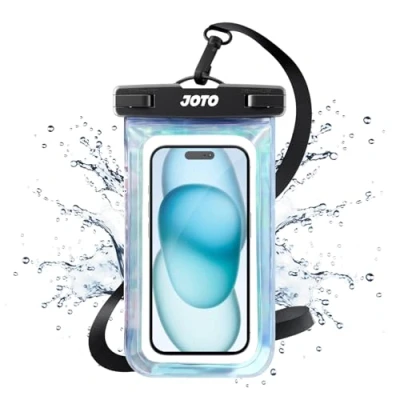 Immagine di JOTO Custodia Impermeabile Smartphone[30M/IPX8], Cover Subacquea per iPhone 16/15/14/13/12/11 Pro Max Mini XR XS SE, Galaxy A15/A54/A34/A25/S23/S24, Xiaomi Redmi 12/Note 13 Fino a 7,0&quot; 1 Pezzi