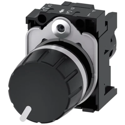 Immagine di Siemens 3SU12002PR101AA0 3SU1200 2PR10 1AA0 Potenziometro rotativo 4.7 kΩ 1 pz.