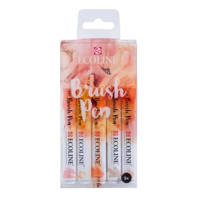 Immagine di Ecoline Royal TALENS ACQUERELLI LIQUIDI FLACONE da 30ML con CONTAGOCCE (Set 10 Mixing Colour)