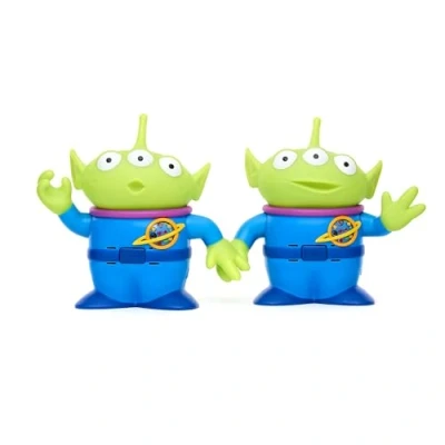 Immagine di Disney Store Official Action Figure interattive parlanti di Alieni, Toy Story, 16 cm, 2 Alieni con Un repertorio Oltre 15 Frasi in Inglese, interagiscono Altri Personaggi, dai 3 Anni su