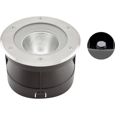 Immagine di EVN PC67102402 Lampada LED da incasso a pavimento (monocolore) 24 W acciaio inox