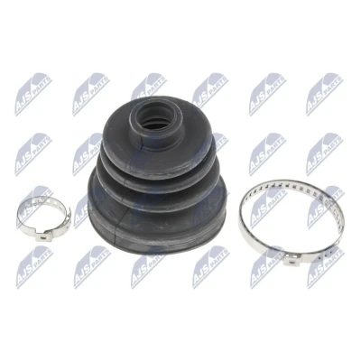 Immagine di NTY NOP 041 Soffietto lato ruota Thermoplast con morsetti RENAULT: Kangoo I, CLIO 3, DACIA: Logan I MCV