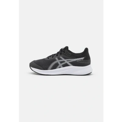 Immagine di Asics Patriot 13 GS Unisex Scarpe running neutre per bambini, Taglia: 34.5, Graphite grey/white Tessuto / sintetico