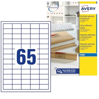 Immagine di AVERY ETICHETTE 38 1 X 21 2MM TRAP 25FF