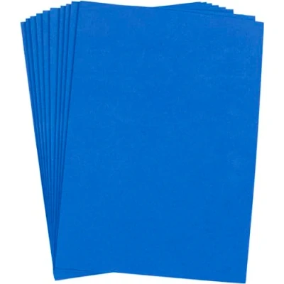 Immagine di fogli in schiuma EVA, formato A4, 21 x 30 cm, spessore 2 mm, blu scuro, 10