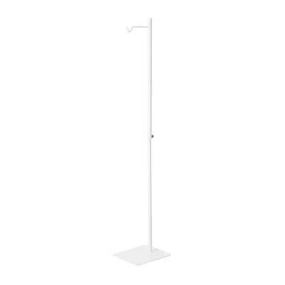 Immagine di Yamazaki 4514 TOWER Supporto per lanterna regolabile, bianco, Acciaio/Polipropilene, minimalista, 26 x 30 80～152 cm