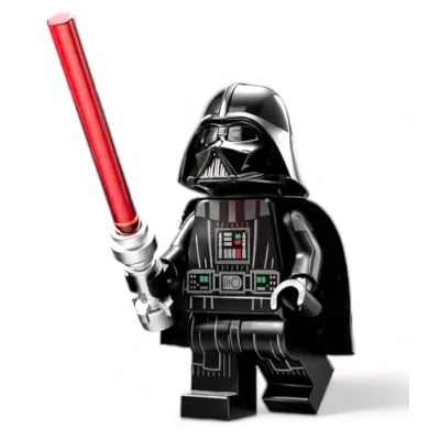 Immagine di LEGO Star Wars: Dark Vader Mini statuetta con spada laser e mantello nero extra