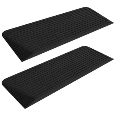 Immagine di vidaXL Rampe per Soglia 2 pz 110x41x5 cm in Gomma
