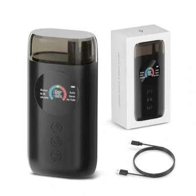 Immagine di Enya Smart Automatic Guitar Sintonizzatore LCD a colori Metronomo e manovella per corde chitarre elettriche, acustiche, ukulele, banjo, mandolino, nero
