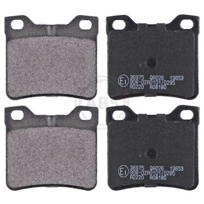 Immagine di A.B.S. 36975 Kit pastiglie freno senza sensore usura integrato PEUGEOT: 406 Coupe, 607 Sedan, Station Wagon