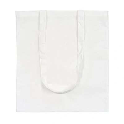 Immagine di eBuyGB Borsa a tracolla, 100% cotone, colore: Bianco