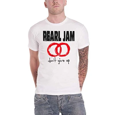 Immagine di Pearl Jam Don&#039;t Give Up Uomo T Shirt Bianco M 100% Cotone Regular