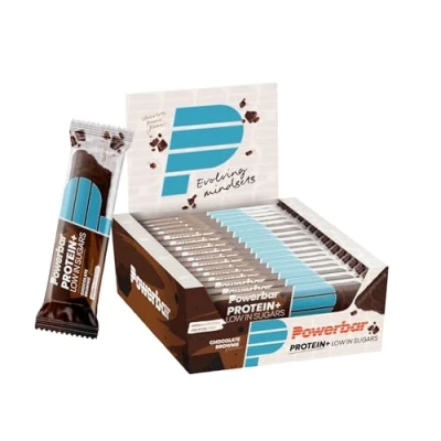 Immagine di Powerbar Protein Plus Low Sugar Chocolate Brownie 16x35g Barretta ad alto contenuto proteico e a basso di zuccheri