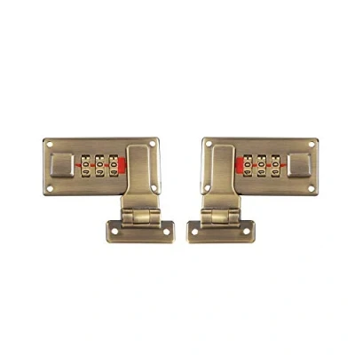 Immagine di 2 pezzi Valigetta con serratura a combinazione, combinazione di 3 cifre (bronzo)
