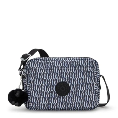 Immagine di Kipling ABANU M Tracolla media, Holiday Waves (Blu)