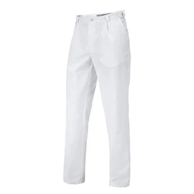 Immagine di BP 1359 558 21 56N Pantaloni da Uomo, con Pieghe e Tasche, 245,00 g/m², in Tessuto Misto, Colore: Bianco,