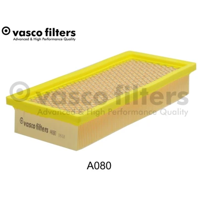 Immagine di DAVID VASCO A080 filtro aria 49 123 282 rettangolare Cartuccia con griglia integrata FIAT: Panda II Hatchback, Punto Hatchback