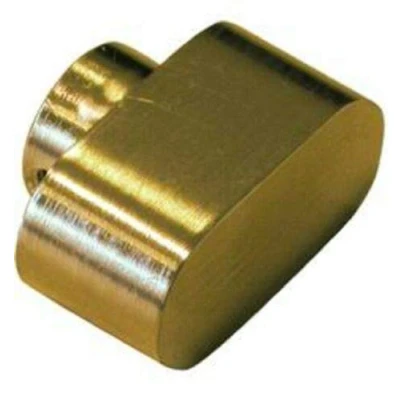 Immagine di Cce 06355.00.0.66 Pomello ovale per cilindro Ottone lucido