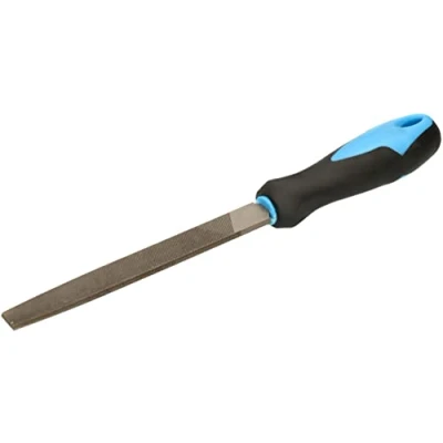 Immagine di KOTARBAU® Lima piatta da officina, 150 mm, per metallo, con manico profilato,
